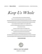 Keep Us Whole SSA choral sheet music cover